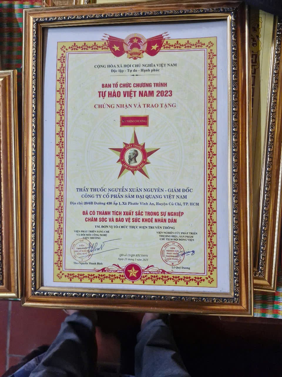 Giải thưởng và vinh danh 10