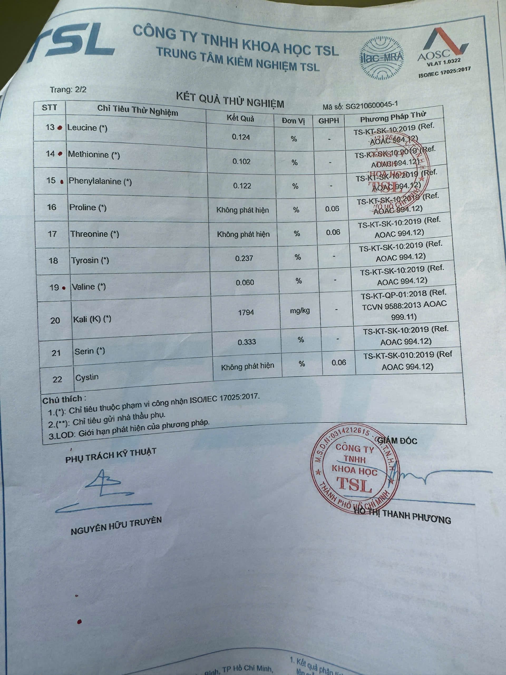 Chứng chỉ kiểm định 2